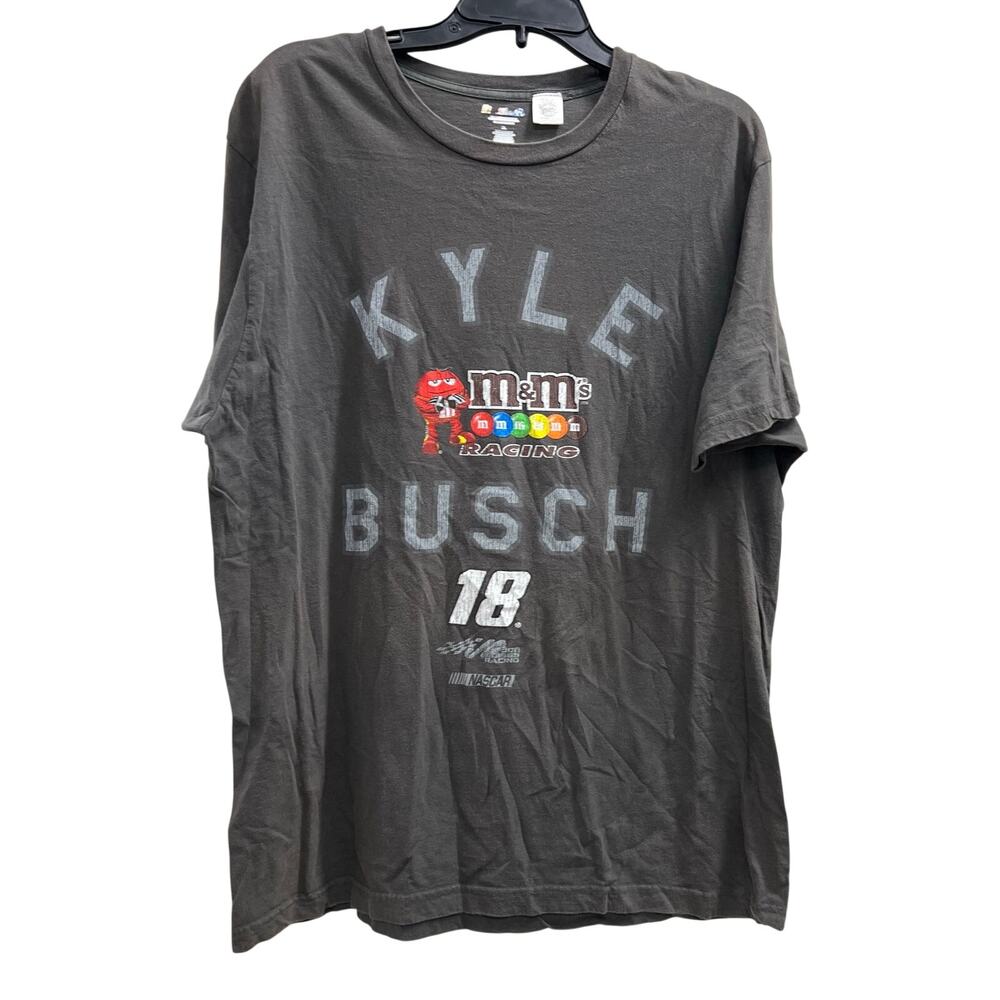 Kyle Busch graphic M&M MM NASCAR tee 2012 vintage sz XL